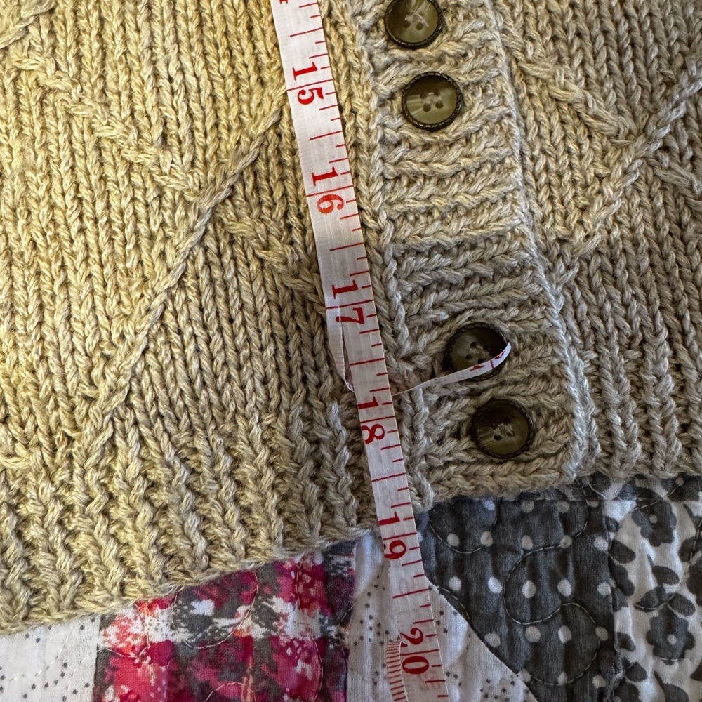 L.L. Bean Vintage Floral Cardigan Sweater - Picture 8 of 13